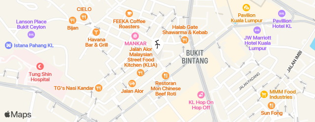 Bintang Collectionz Hotel map