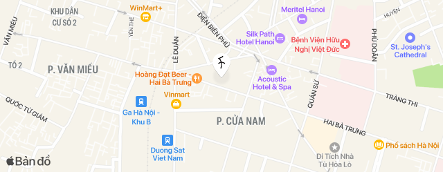 A25 Hotel- 96 Hai Ba Trung map
