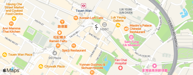 Lai Ho Villa map
