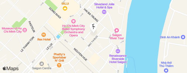 Asian Ruby Central Point Hotel map