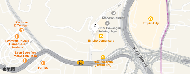 Asaya Damansara Petaling Jaya map