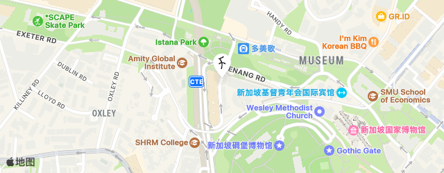 新加坡乌节季酒店 map