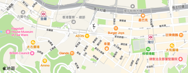香港金鐘奕凨 map