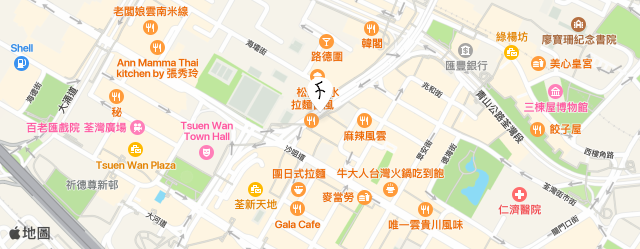 翠華酒店 map