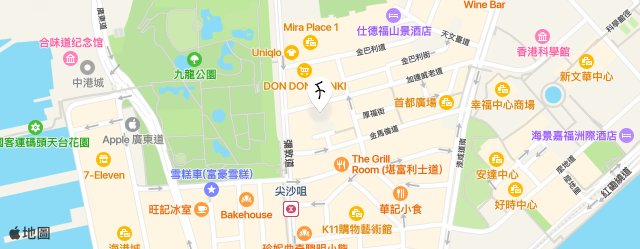 香港阿特拉斯旅館 map