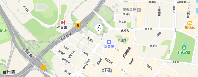 城木酒店(紅磡) map