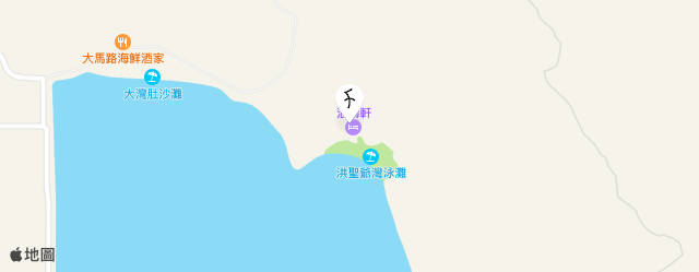 浪濤軒酒店 map