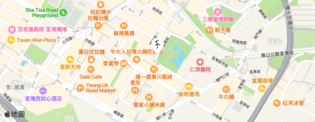 荃旅店 map